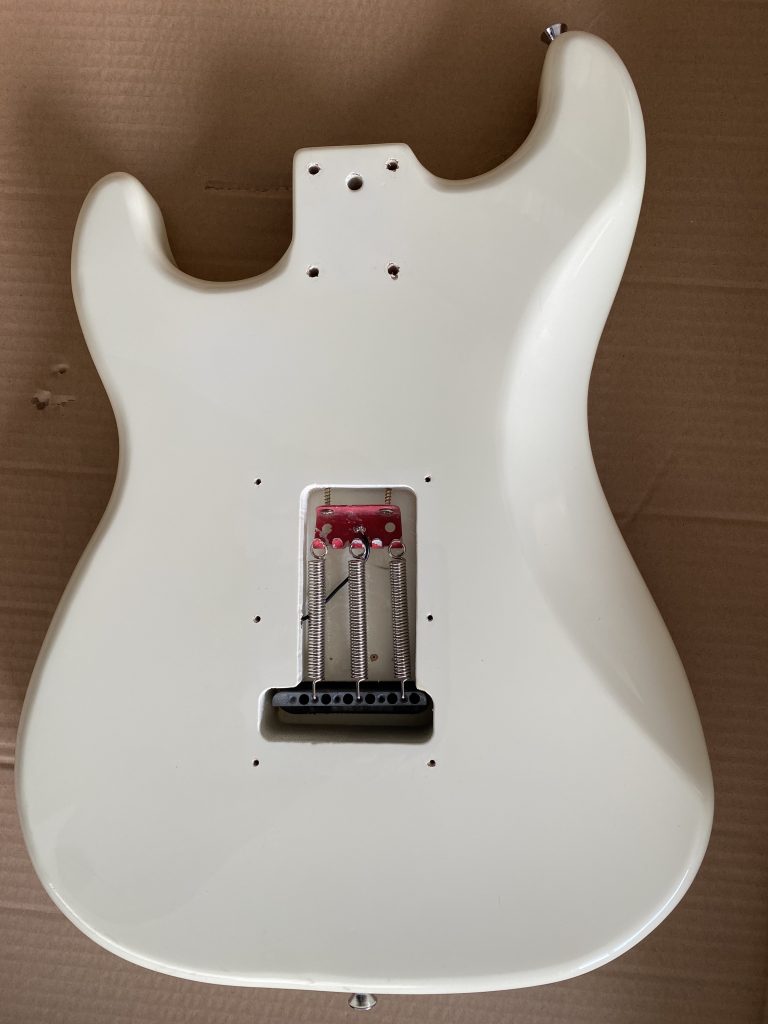 Alder Stratocaster Body - Vintage White