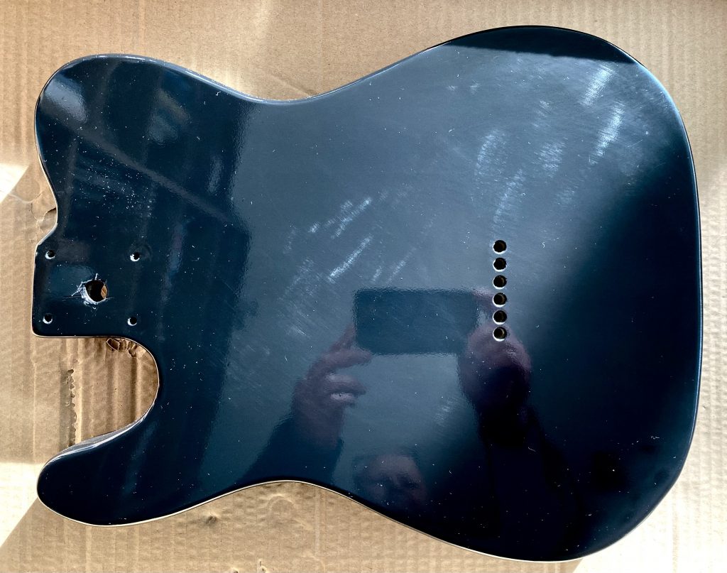 Semi Hollow Guitar Body