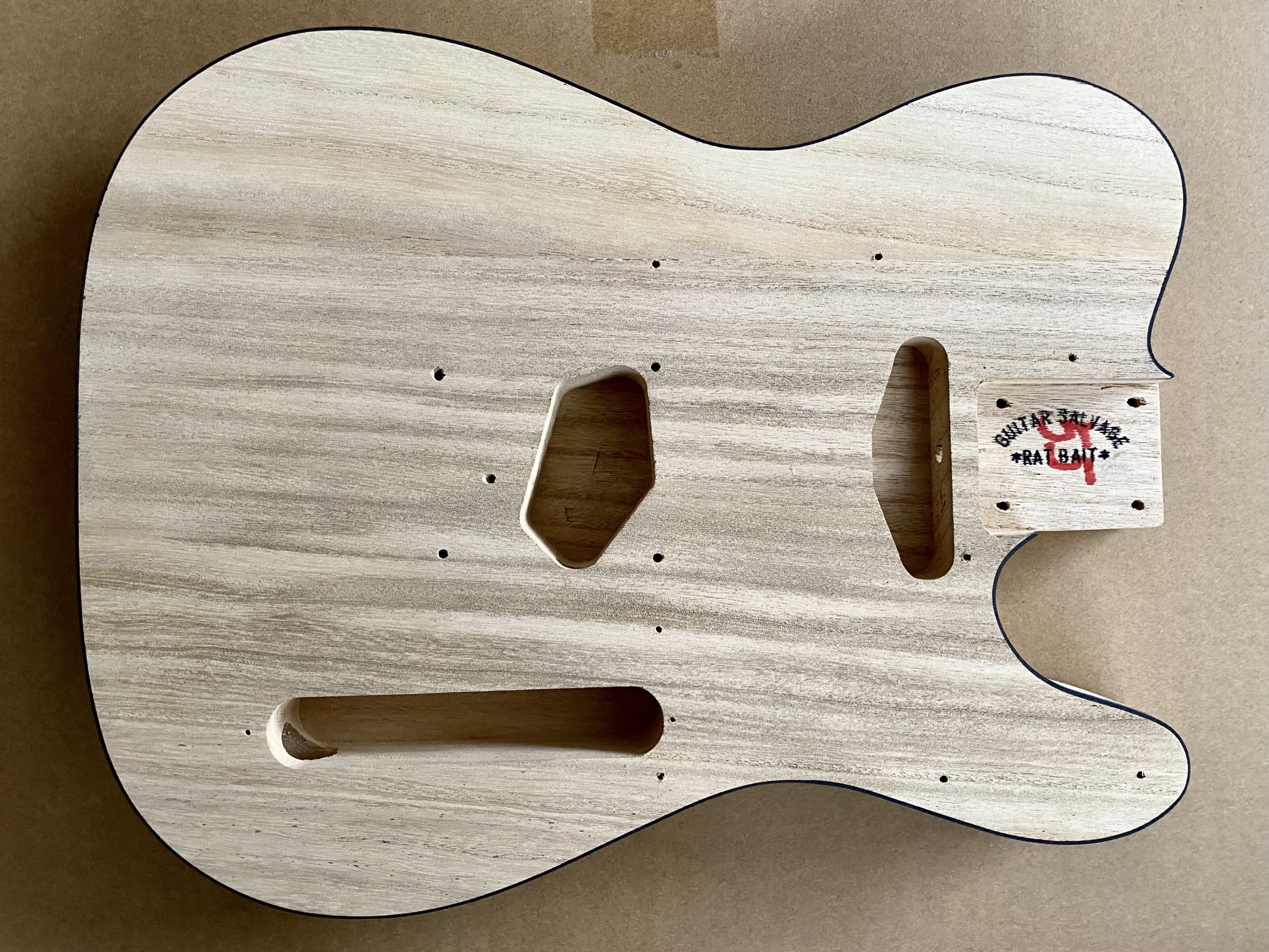 Paulownia Telecaster Body