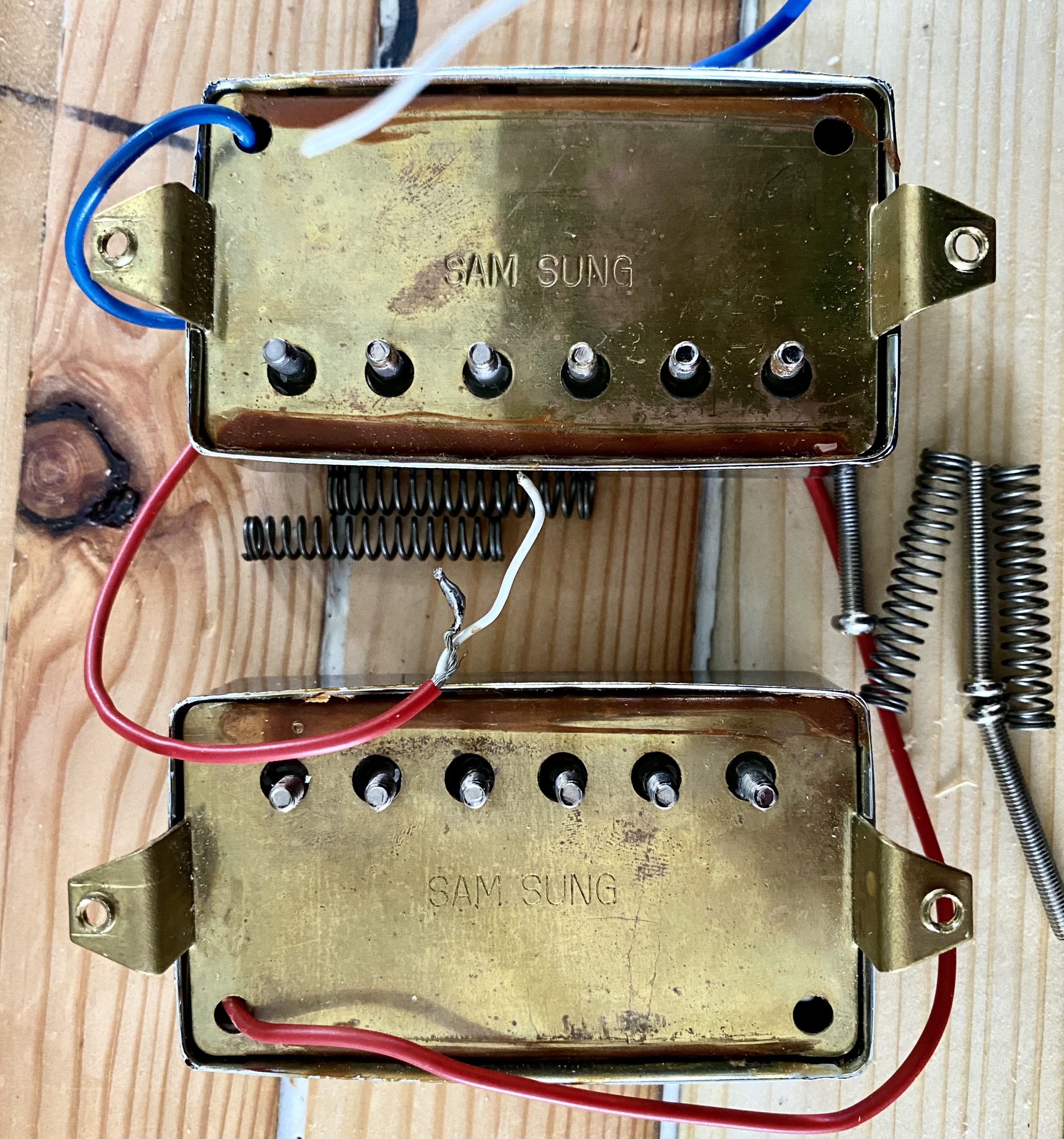 1990s Sam Sung SG Guitar Pickups